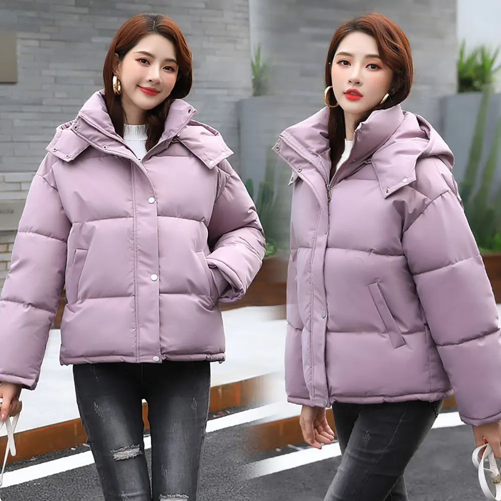 GRELLER Fashion 2020 Womens Parkas Casual Outwear Autumn Winter Hooded Coat Winter Jacket Women Basic Short Winter Coat Female
GRELLER Fashion 2020 Womens Parkas Casual Outwear Autumn Winter Hooded Coat Winter Jacket Women Basic Short Winter Coat Female