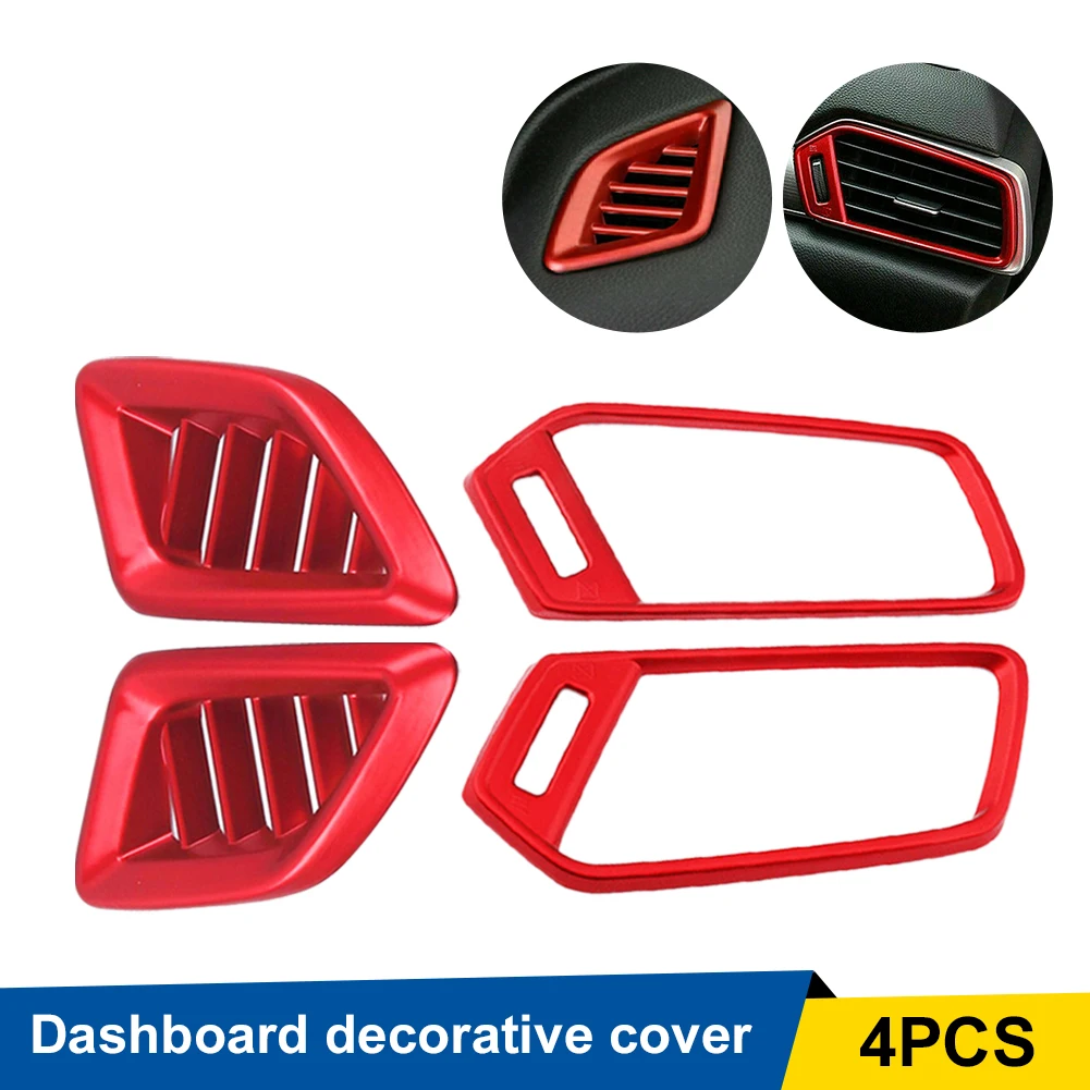 4PCS/Set Car Dashboard Air Vent Outlet Frame Cover Decorative Trim Cover Red for Honda Accord 2018-2020 Car Interior Decoration
4PCS/Set Car Dashboard Air Vent Outlet Frame Cover Decorative Trim Cover Red for Honda Accord 2018-2020 Car Interior Decoration