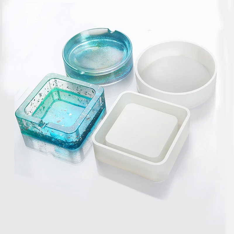 2Pcs Transparent Silicone Round Square Ashtray Mould Mould Square Diy Epoxy Jewelry Mold for Jewelry & 6 Pcs Silicone Coaster Mo
2Pcs Transparent Silicone Round Square Ashtray Mould Mould Square Diy Epoxy Jewelry Mold for Jewelry & 6 Pcs Silicone Coaster Mo