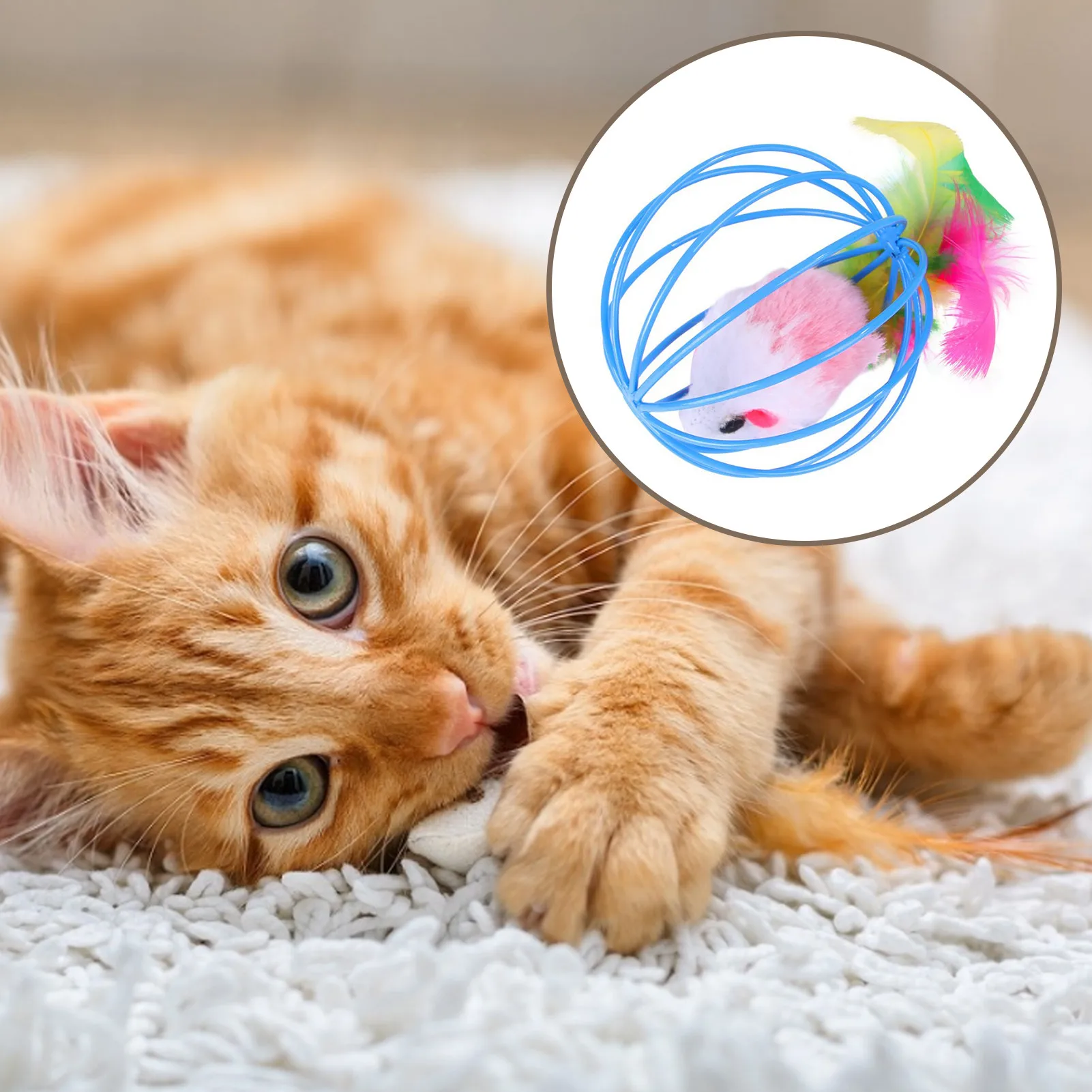 20PCS Cat Toys Kit Collapsible Tunnel Cat toy Fun Channel Feather Balls Mice Shape Pet Kitten Dog Cats Interactive Play Supplies
20PCS Cat Toys Kit Collapsible Tunnel Cat toy Fun Channel Feather Balls Mice Shape Pet Kitten Dog Cats Interactive Play Supplies