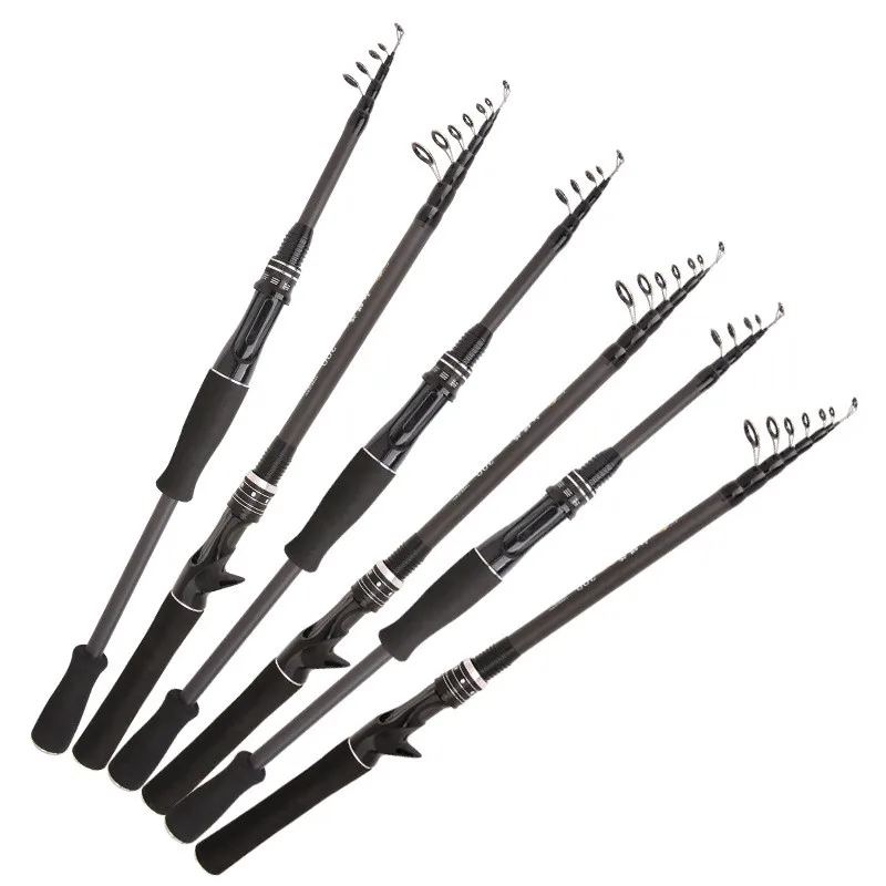 ML Carbon Telescopic Fishing Rod Ultralight Lure Spinning Fishing Pole 1.6/1.8/2.1/2.4/2.7m Sea Baitcasting Fishing Rod
ML Carbon Telescopic Fishing Rod Ultralight Lure Spinning Fishing Pole 1.6/1.8/2.1/2.4/2.7m Sea Baitcasting Fishing Rod