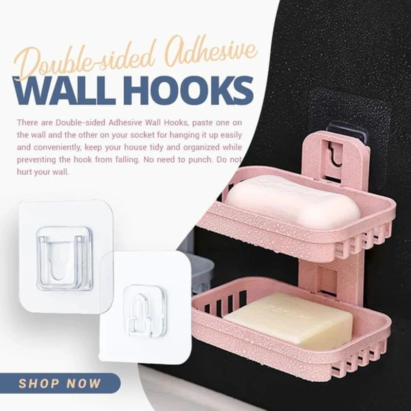 New Double Sided Adhesive Wall Hooks Wall Hanger Transparent Suction Cup Sucker Hook Waterproof Multi-Purpose Hooks Dropshipping
New Double Sided Adhesive Wall Hooks Wall Hanger Transparent Suction Cup Sucker Hook Waterproof Multi-Purpose Hooks Dropshipping