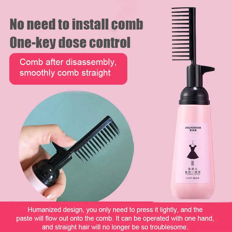3 Sec Straight Hair Cream Hair Straightening Protein Treatment 1 Step Protein Smoothing Professional Results Straighir TU45889
3 Sec Straight Hair Cream Hair Straightening Protein Treatment 1 Step Protein Smoothing Professional Results Straighir TU45889