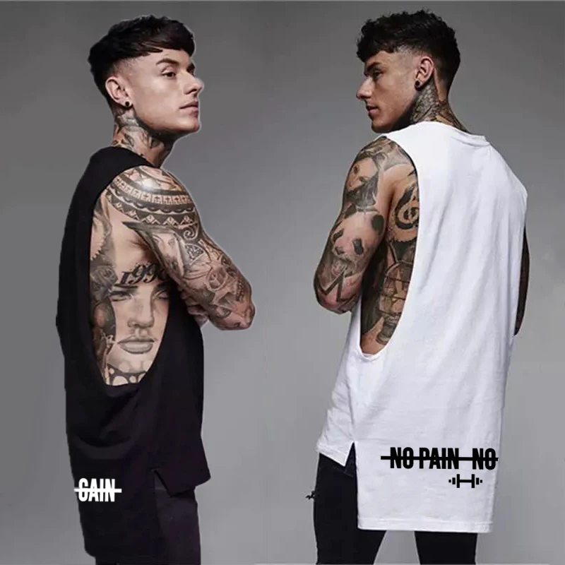 Muscleguys Bodybuilding Clothing Fitness Tank Tops Men Extend Cut Off Dropped Armholes Sports Vest Gym Workout Sleeveless Shirt
Muscleguys Bodybuilding Clothing Fitness Tank Tops Men Extend Cut Off Dropped Armholes Sports Vest Gym Workout Sleeveless Shirt