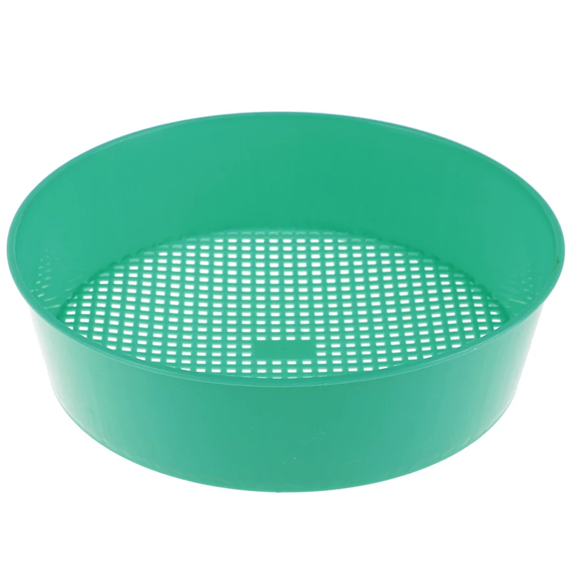 1pc Plastic Garden Sieve Riddle Green for Composy Soil Stone Mesh Gardening Tool
1pc Plastic Garden Sieve Riddle Green for Composy Soil Stone Mesh Gardening Tool