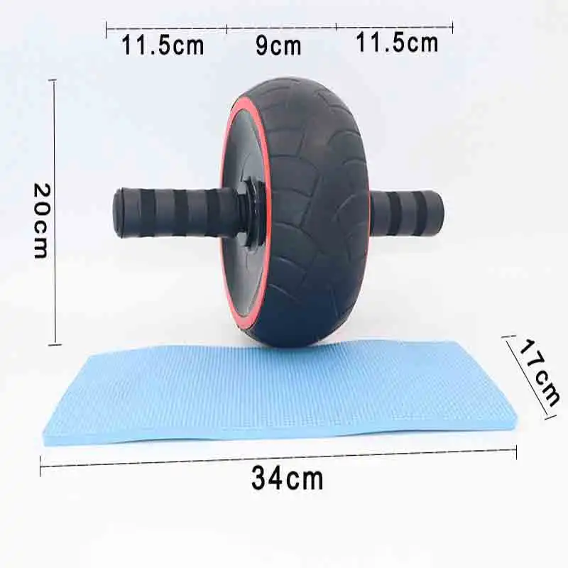 Rubber AB Roller No Noise Arm Strength Exercise Body Building Fitness Abdominal Wheel Trainer Roller Workout Gym Equipment
Rubber AB Roller No Noise Arm Strength Exercise Body Building Fitness Abdominal Wheel Trainer Roller Workout Gym Equipment