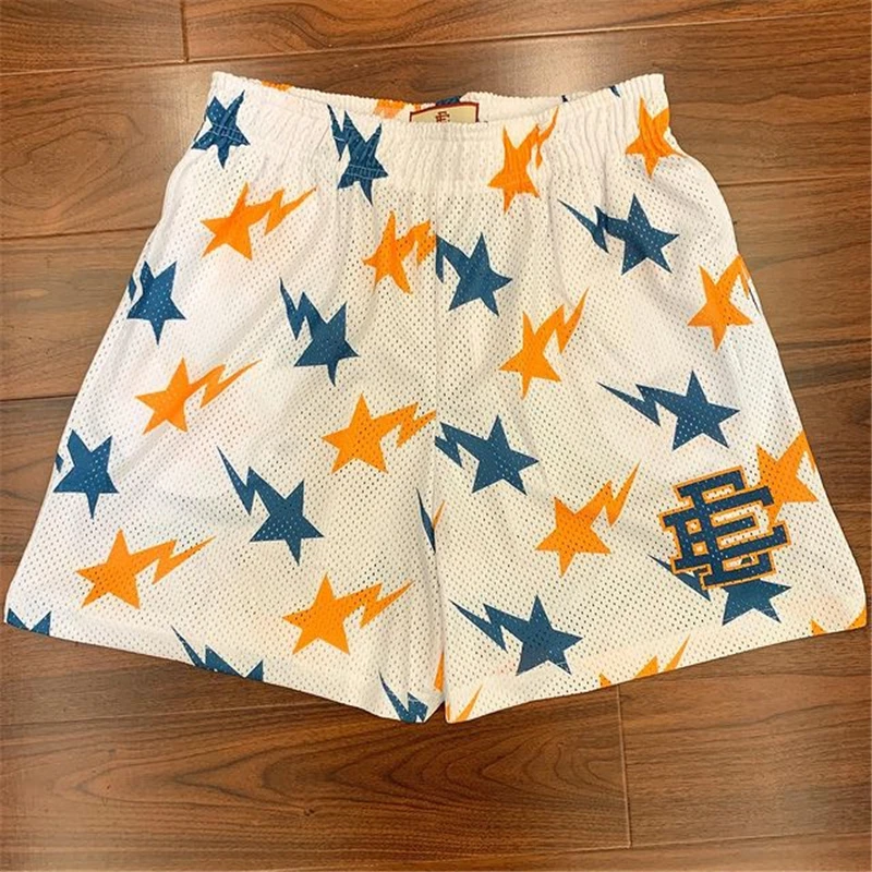 2021 New Mens Summer Shorts Eric Emanuel Mesh Sports Pants Print Miami Basic Short Gyms Wear Shorts Beach Basketball Short Pants
2021 New Mens Summer Shorts Eric Emanuel Mesh Sports Pants Print Miami Basic Short Gyms Wear Shorts Beach Basketball Short Pants
