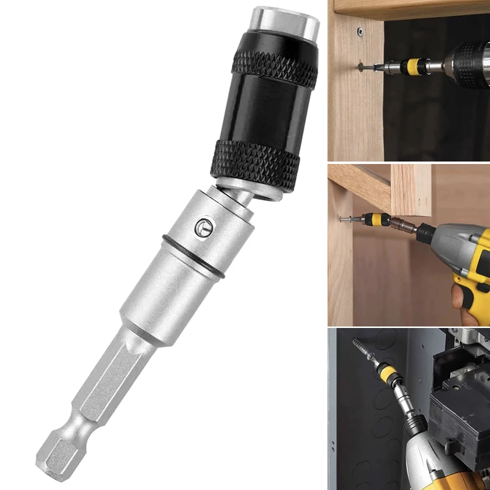 Universal Magnetic Screw Drill Tip Drill Screw Tool Quick Change Locking Bit Holder Drive Guide Drill Bit Extensions Pivot Drill
Universal Magnetic Screw Drill Tip Drill Screw Tool Quick Change Locking Bit Holder Drive Guide Drill Bit Extensions Pivot Drill