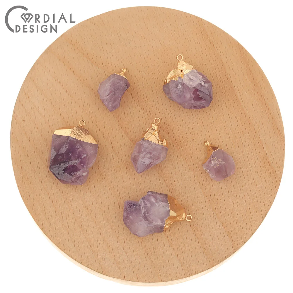 Cordial Design 20Pcs Jewelry Accessories/Charms For Necklaces/Natural Amethyst Stone/Hand Made/Earring Findings/DIY Making
Cordial Design 20Pcs Jewelry Accessories/Charms For Necklaces/Natural Amethyst Stone/Hand Made/Earring Findings/DIY Making