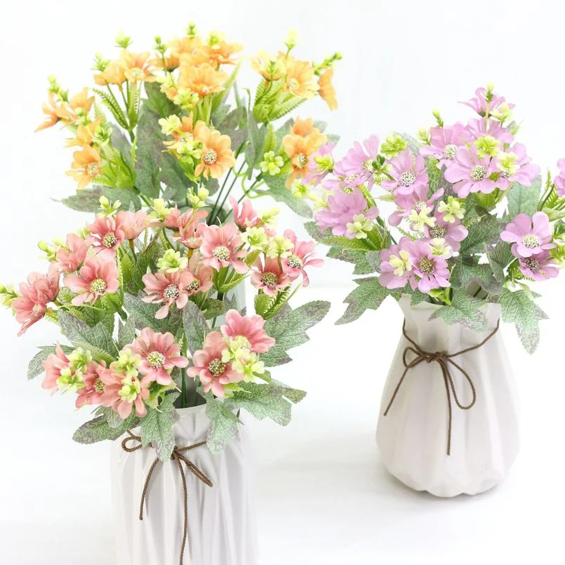 A Bouquet Of Maple chrysanthemum Artificial Flower 5 Heads of Maple Leaf Daisy Imitation Plants Wedding Hotel Decoration Props
A Bouquet Of Maple chrysanthemum Artificial Flower 5 Heads of Maple Leaf Daisy Imitation Plants Wedding Hotel Decoration Props