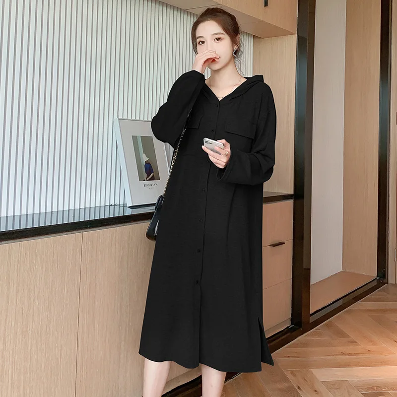Large Size 2020 New Style Pregnant Women Autumn Clothing Dress Spring and Autumn Korean-style Laziness Hooded Skirt
Large Size 2020 New Style Pregnant Women Autumn Clothing Dress Spring and Autumn Korean-style Laziness Hooded Skirt