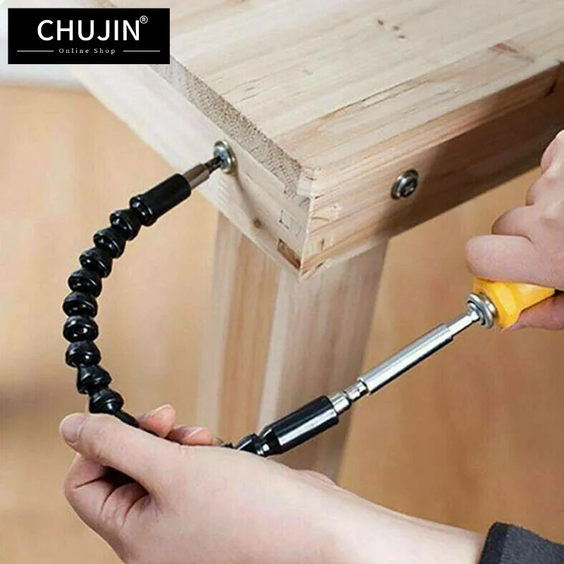 Шестигранная удлиненная отвертка CHUJIN с гибким валом, 295 мм 
Шестигранная удлиненная отвертка CHUJIN с гибким валом, 295 мм