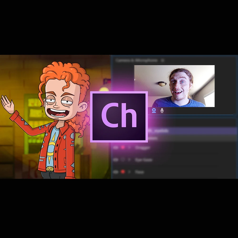 Software Adobe Character Animator CC 2018 Mac Ch Full Version Installation Package