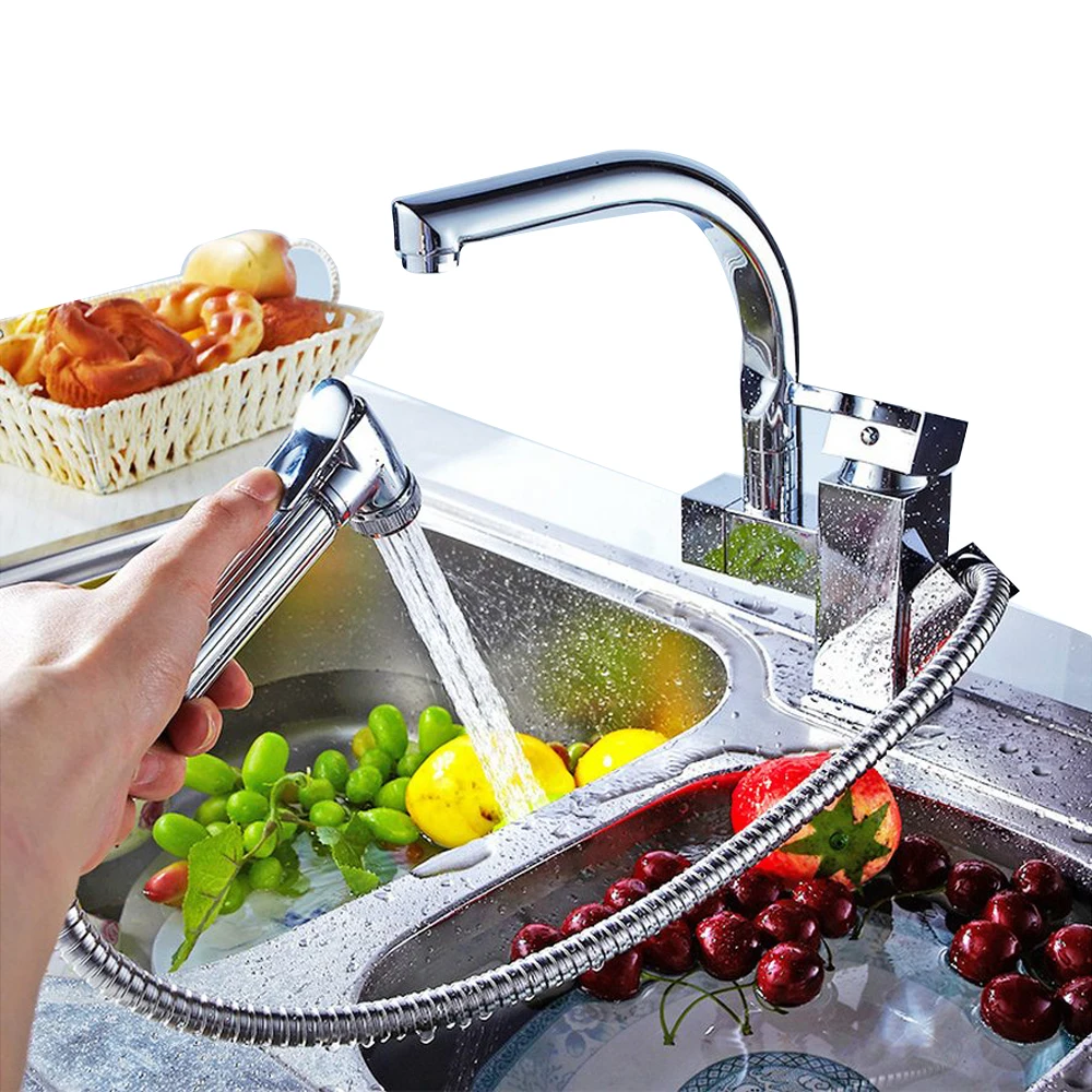 Kitchen Faucet Pull Out Bidet Faucet Deck Mount Hot Cold Mixer Tap Single Handle Pull Down Spray Mixer Kitchen Sink Basin Tap
Kitchen Faucet Pull Out Bidet Faucet Deck Mount Hot Cold Mixer Tap Single Handle Pull Down Spray Mixer Kitchen Sink Basin Tap