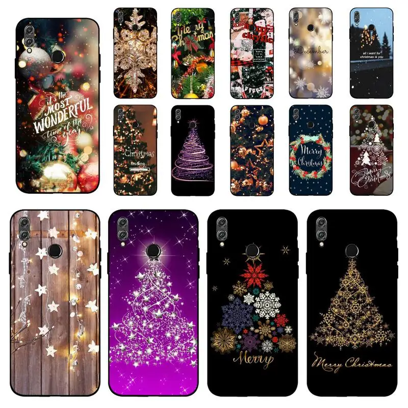 FHNBLJ Marry Christmas Holiday Tree New Year Phone Case for Huawei Honor 10 8X 9 10 lite view 20 8c 9X pro 5A play
FHNBLJ Marry Christmas Holiday Tree New Year Phone Case for Huawei Honor 10 8X 9 10 lite view 20 8c 9X pro 5A play