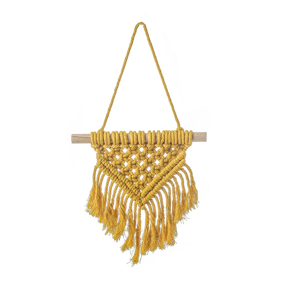 Decorative Lace Wall Hanging Woven Tapestry Boho Decor Home Party Decoration Cotton Thread Wooden Stick 33cm Unique Hand-made
Decorative Lace Wall Hanging Woven Tapestry Boho Decor Home Party Decoration Cotton Thread Wooden Stick 33cm Unique Hand-made