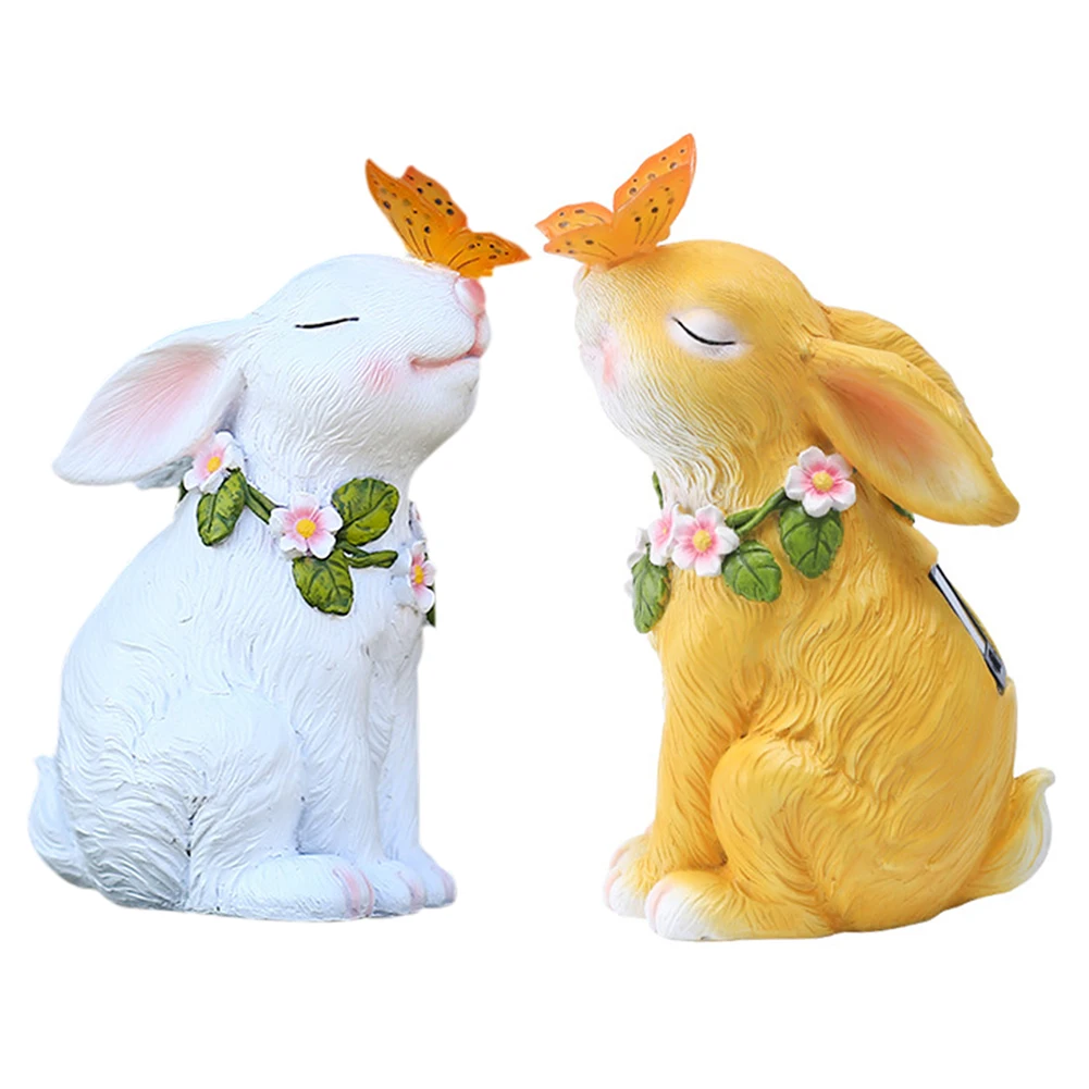 LED Solar Light Bunny Butterfly Sculpture Resin Craft Lantern Ornaments Home Garden Balcony Porch Decoration
LED Solar Light Bunny Butterfly Sculpture Resin Craft Lantern Ornaments Home Garden Balcony Porch Decoration