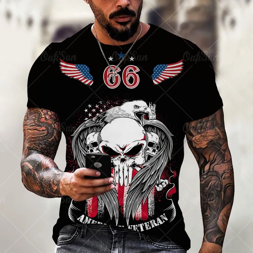 Harajuku Streetwear 66 Pattern 3D Print Men T Shirt Summer Casual All-Match Round Neck Short Sleeve T-shirts Men's Clothes Tops
Harajuku Streetwear 66 Pattern 3D Print Men T Shirt Summer Casual All-Match Round Neck Short Sleeve T-shirts Men's Clothes Tops