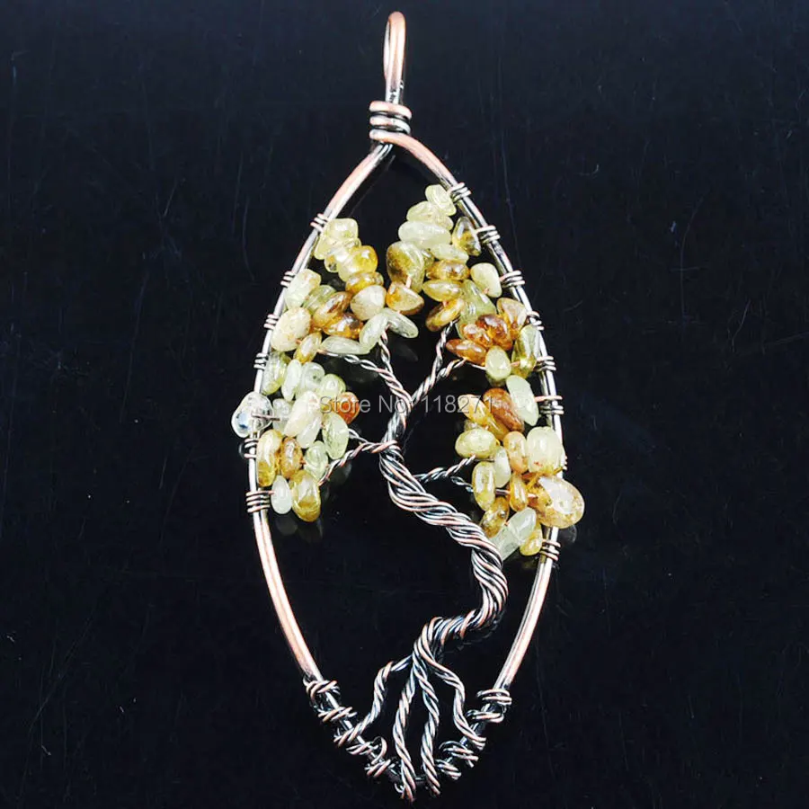 WOJIAER 94x37MM New Handmade Tiger's Eye Amethysts Gem Stone Oval The Tree Of Life Pendant PBN325 
WOJIAER 94x37MM New Handmade Tiger's Eye Amethysts Gem Stone Oval The Tree Of Life Pendant PBN325