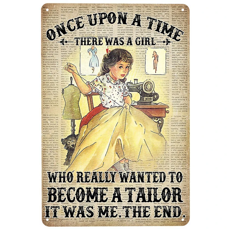 Girl Sewing It Was Me printed Metal Signs Retro Tin Signs Funny Poster Decor for Bar Pub Club Decoration for Living Room Home
Girl Sewing It Was Me printed Metal Signs Retro Tin Signs Funny Poster Decor for Bar Pub Club Decoration for Living Room Home