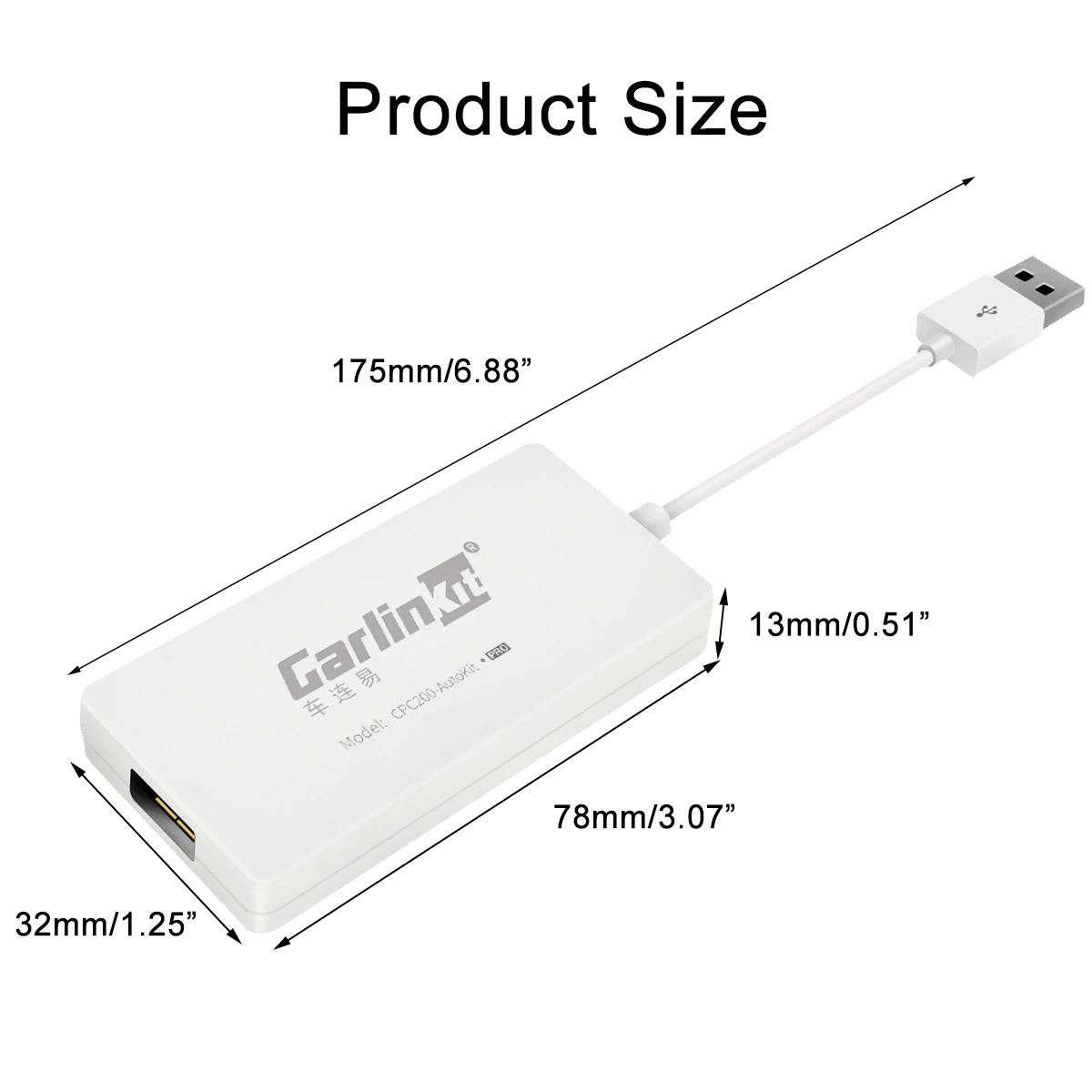 Wireless bluetooth Display Dongle White for IPhone Carplay Mode and Android Carplay Mode
Wireless bluetooth Display Dongle White for IPhone Carplay Mode and Android Carplay Mode