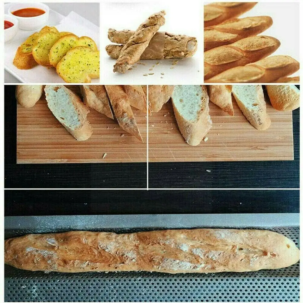 3 Sizes New French Bread Baking Mold Bread Wave Baking Pans Waves Mold Carbon Baguette Cake Baking Steel Tray Tools Practic G4G4
3 Sizes New French Bread Baking Mold Bread Wave Baking Pans Waves Mold Carbon Baguette Cake Baking Steel Tray Tools Practic G4G4
