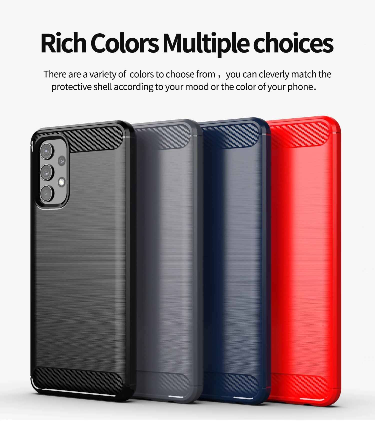 Case for SamsungA32 4G SamsungA32 5G Phone Case Shockproof Soft Comfortable Fashion Contracted A32 4G 5G Phone Protection Cover
Case for SamsungA32 4G SamsungA32 5G Phone Case Shockproof Soft Comfortable Fashion Contracted A32 4G 5G Phone Protection Cover