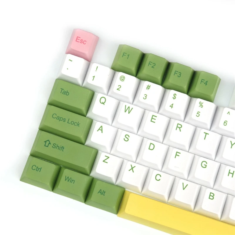 128 Keys/set Cherry Profile Mojito Original Keycap For Mechanical Keyboard PBT Dye Sublimation Key
128 Keys/set Cherry Profile Mojito Original Keycap For Mechanical Keyboard PBT Dye Sublimation Key