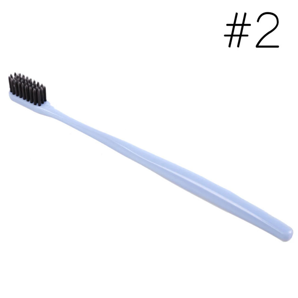18.5cm Bamboo Charcoal Simple Toothbrushes Soft Hardness Toothbrushe Tooth Healthy Care for Adults
18.5cm Bamboo Charcoal Simple Toothbrushes Soft Hardness Toothbrushe Tooth Healthy Care for Adults