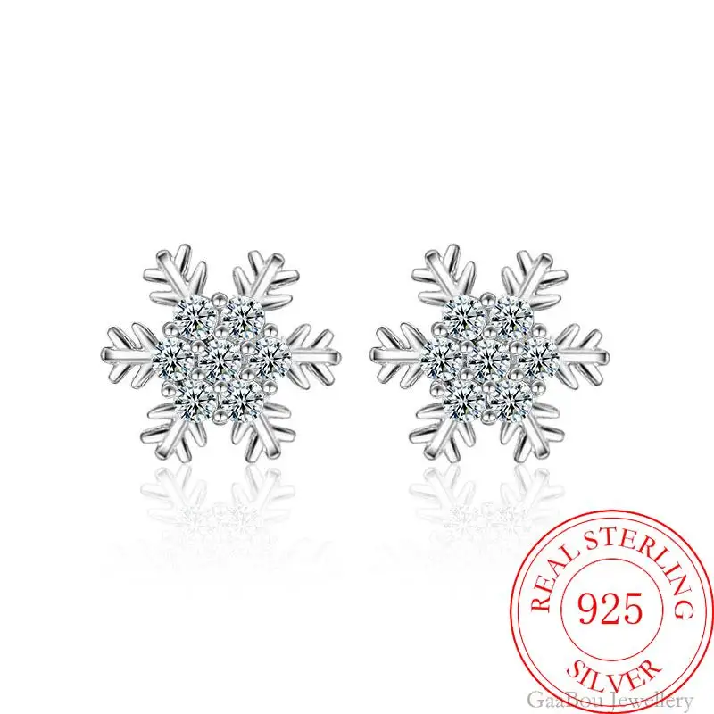 Luxury Female 925 Sterling Silver Snowflake Zircon Earrings For Women Vintage Girl Ladies Jewelry Wedding Gift
Luxury Female 925 Sterling Silver Snowflake Zircon Earrings For Women Vintage Girl Ladies Jewelry Wedding Gift