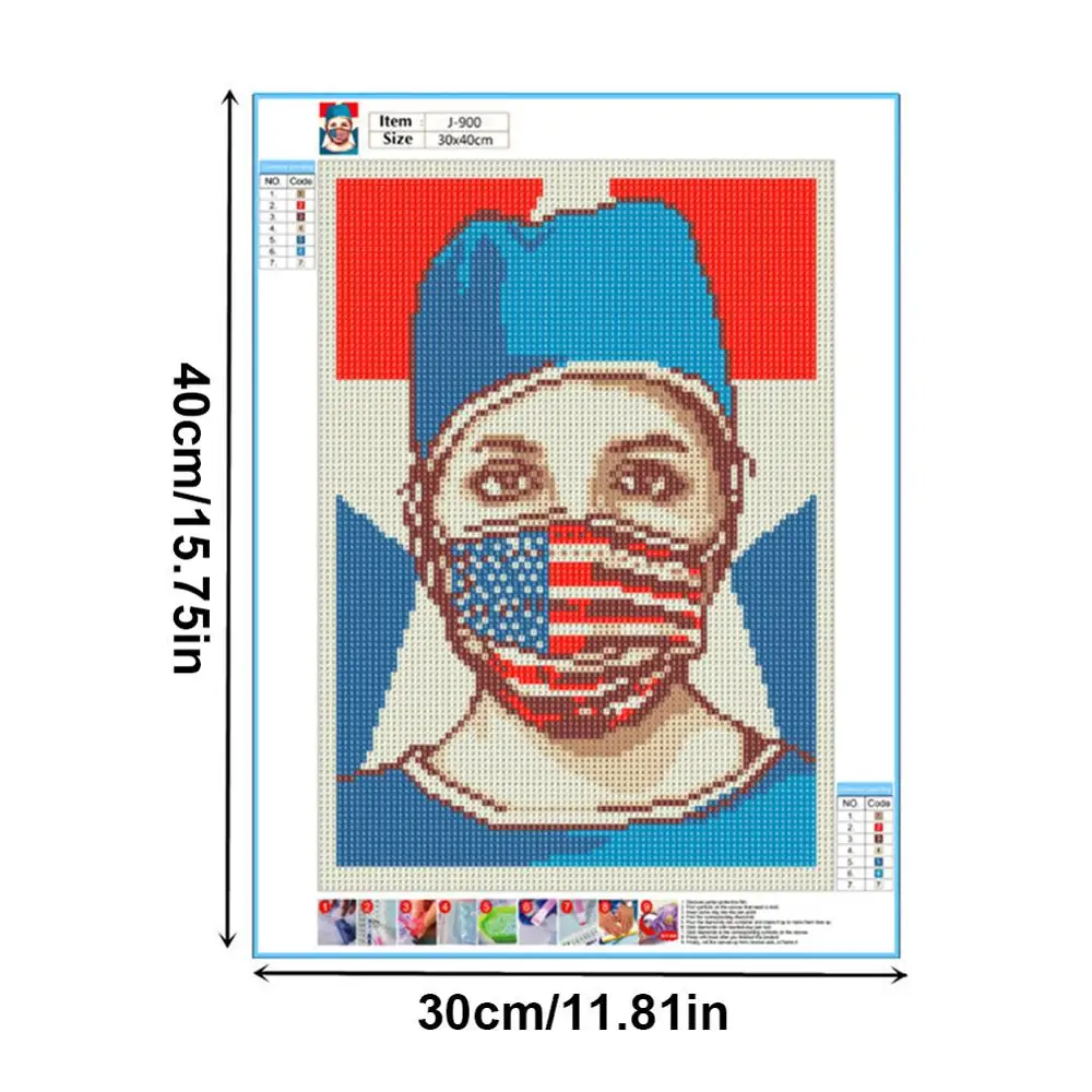 5D Diamond Painting(Angel In White) Frameless DIY Diamond Painting for Home Decor, 11.8"x15.7"
5D Diamond Painting(Angel In White) Frameless DIY Diamond Painting for Home Decor, 11.8"x15.7"