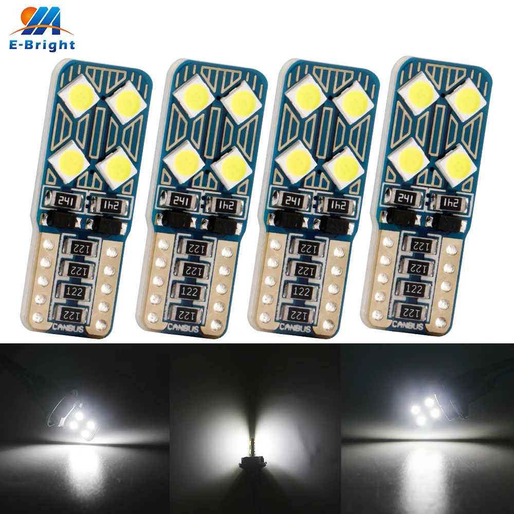 4X 12V Canbus W5W 194 T10 3030 8 SMD светодиодные лампы без ошибок индикатор для чтения двери автомобиля подсветка номерного знака габаритный свет белый
4X 12V Canbus W5W 194 T10 3030 8 SMD светодиодные лампы без ошибок индикатор для чтения двери автомобиля подсветка номерного знака габаритный свет белый