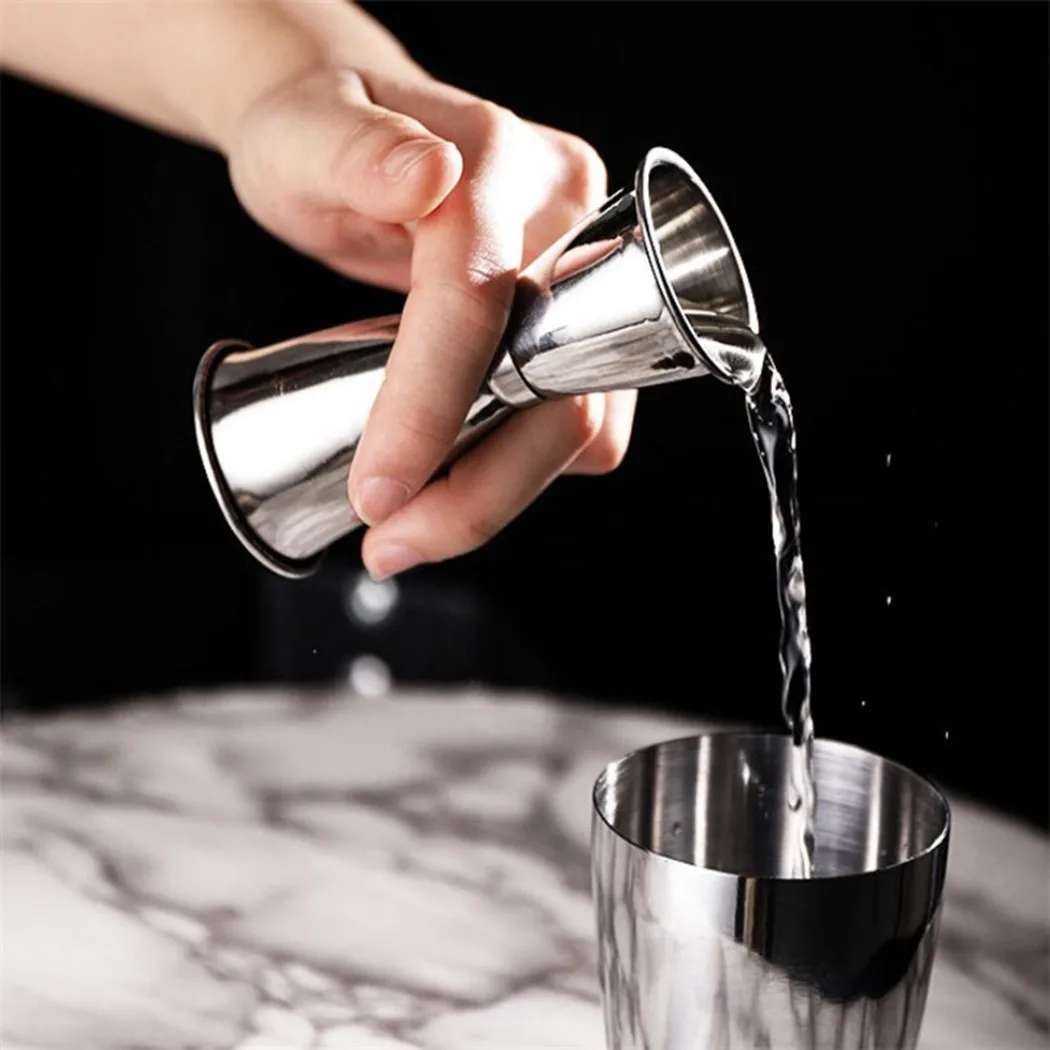 1pc Measure Cup Stainless Steel Cocktail Shaker Measure Cup Dual Shot Drink Spirit Kitchen Bar Measure Bar Drinkware Accessories
1pc Measure Cup Stainless Steel Cocktail Shaker Measure Cup Dual Shot Drink Spirit Kitchen Bar Measure Bar Drinkware Accessories