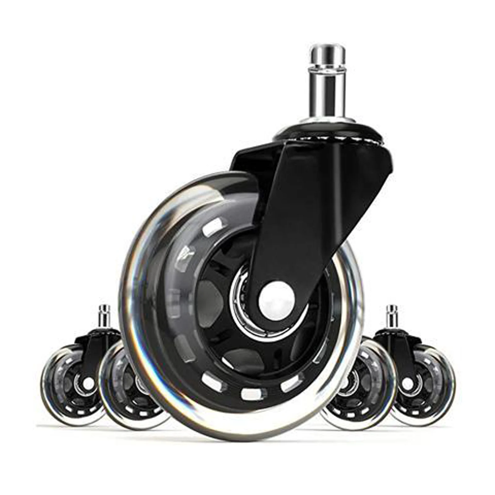 Office chair wheels replacement rubber chair casters are suitable for hardwood floors and carpets are suitable
Office chair wheels replacement rubber chair casters are suitable for hardwood floors and carpets are suitable