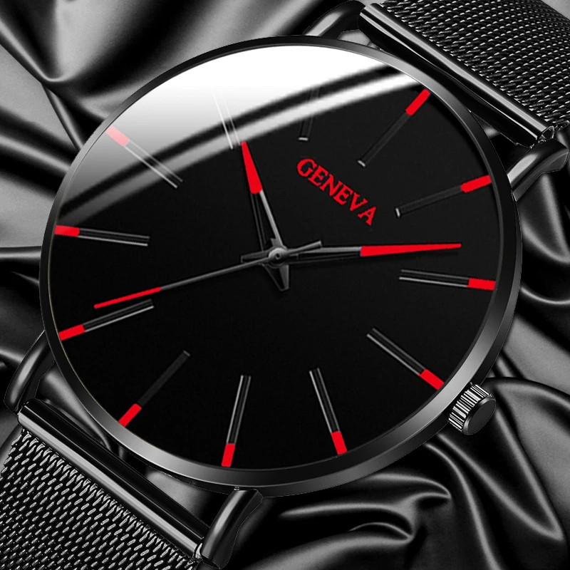 Luxury Fashion Men Minimalist Watches Ultra Thin Black Stainless Steel Mesh Bracelet Watch Men Business Casual Analog Quartz Clo
Luxury Fashion Men Minimalist Watches Ultra Thin Black Stainless Steel Mesh Bracelet Watch Men Business Casual Analog Quartz Clo