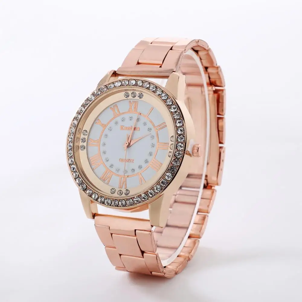 Watch Men's Women's Crystal Rhinestone Stainless Steel Analog Male Female Quartz Men Watches Ladies Girls Clock Gifts Wristwatch
Watch Men's Women's Crystal Rhinestone Stainless Steel Analog Male Female Quartz Men Watches Ladies Girls Clock Gifts Wristwatch