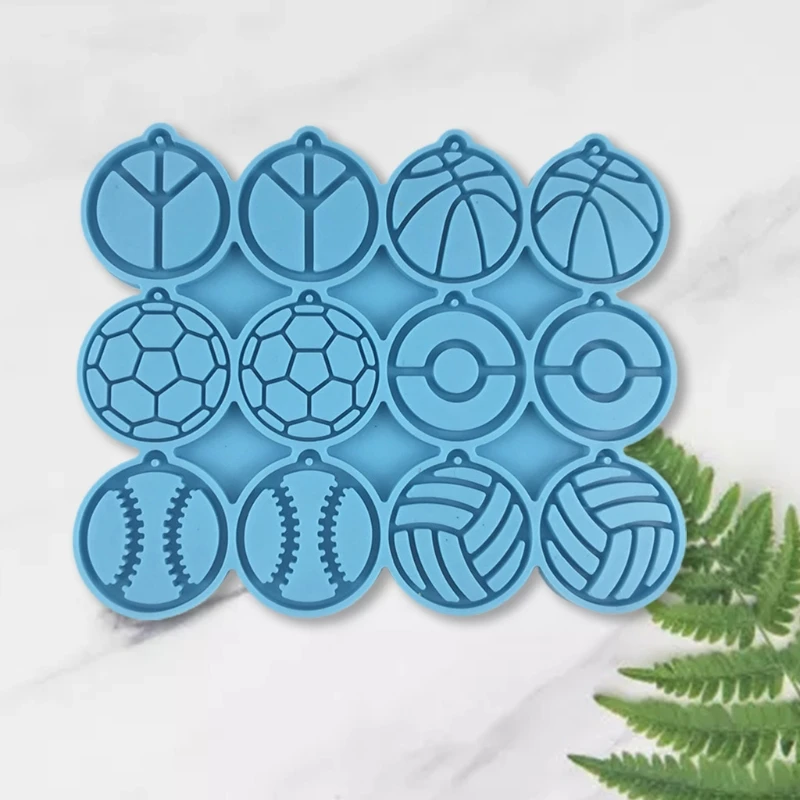 Ball Style Earrings Epoxy Resin Mold Ear Studs Dangle Casting Silicone Mould DIY Crafts Jewelry Pendants Making Tool P9YF 
Ball Style Earrings Epoxy Resin Mold Ear Studs Dangle Casting Silicone Mould DIY Crafts Jewelry Pendants Making Tool P9YF