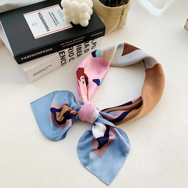 New 2021 Silk Scarf Women Neck Hair Foulard Square Small Headband Fashion Print Neckerchief Scarves Bandana Shawls and Wraps
New 2021 Silk Scarf Women Neck Hair Foulard Square Small Headband Fashion Print Neckerchief Scarves Bandana Shawls and Wraps