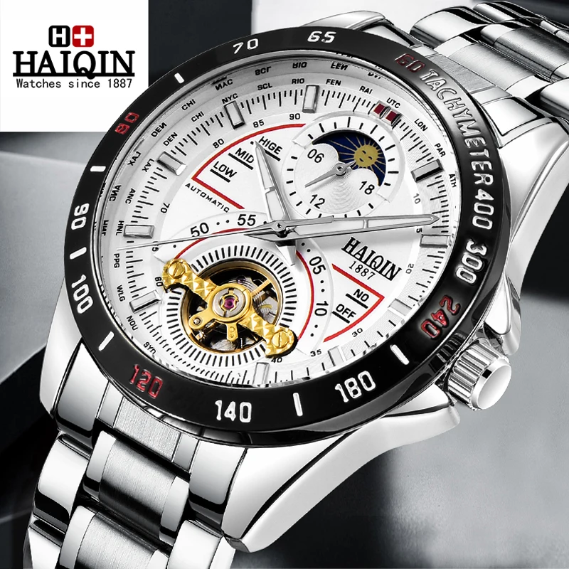 HAIQIN mens Watches top brand luxury automatic watch men mechanical watches Fashion Business wristwatch mens relojes hombre 2019
HAIQIN mens Watches top brand luxury automatic watch men mechanical watches Fashion Business wristwatch mens relojes hombre 2019