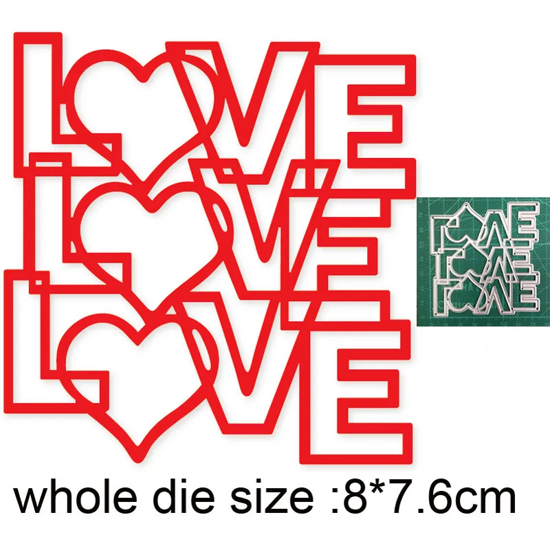 Craft dies metal cutting dies cut die mold Letters Love Decoration Scrapbook paper craft knife mould blade punch stencils dies
Craft dies metal cutting dies cut die mold Letters Love Decoration Scrapbook paper craft knife mould blade punch stencils dies