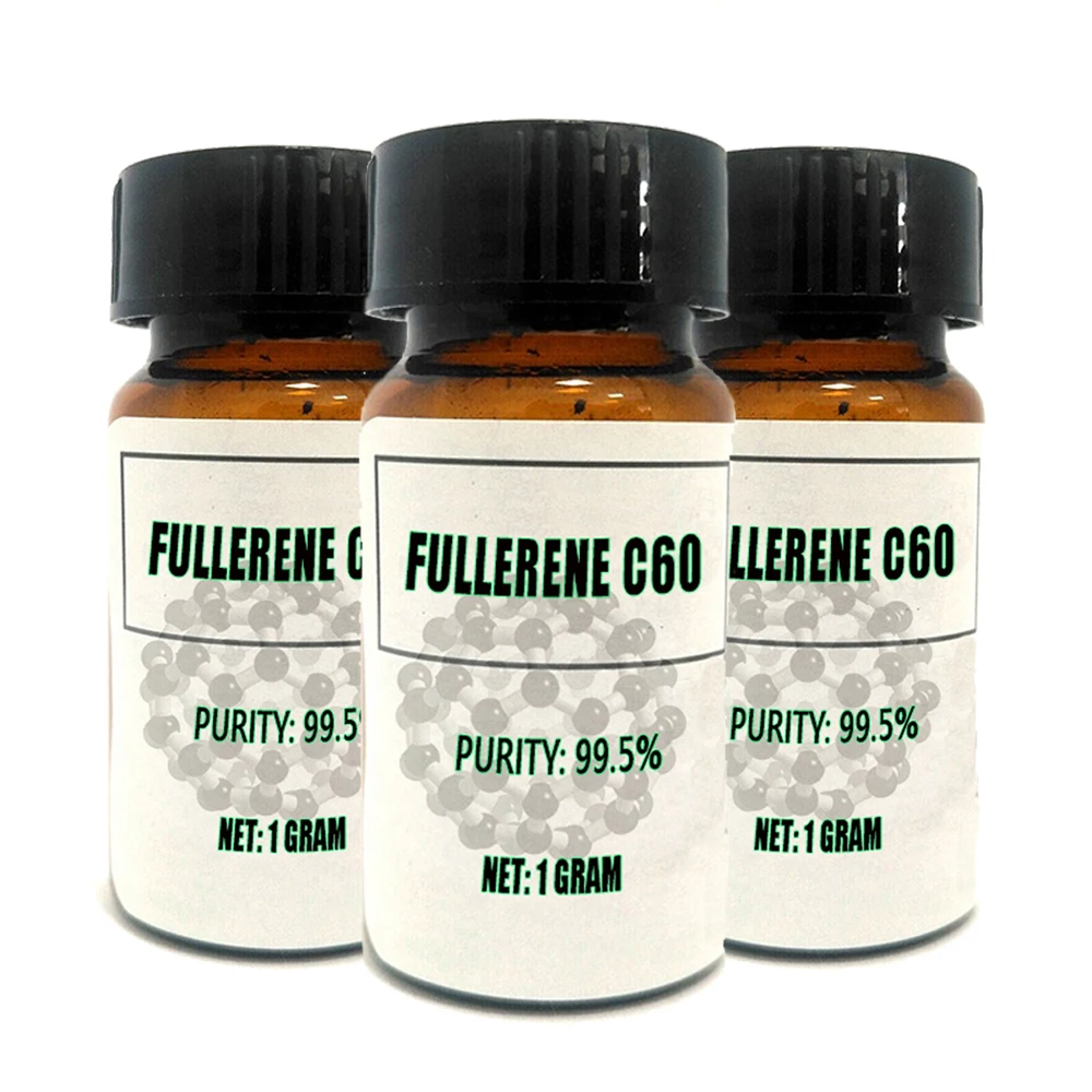 99.5% Fullerene C60 Carbon 60 Fullerence C60 Fullerenes Buckminsterfullerene Buckyballs for Longevity Antioxidant Immune Booster
99.5% Fullerene C60 Carbon 60 Fullerence C60 Fullerenes Buckminsterfullerene Buckyballs for Longevity Antioxidant Immune Booster