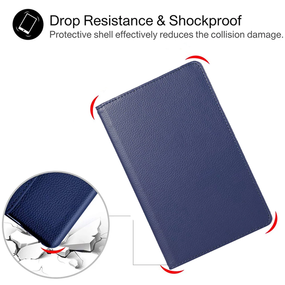 360 Degree Rotation Cover For Xiaomi Mi Pad 5 Pro Case 11 inch Leather Flip Stand MiPad 5G 2021 Capa Funda | Компьютеры и офис