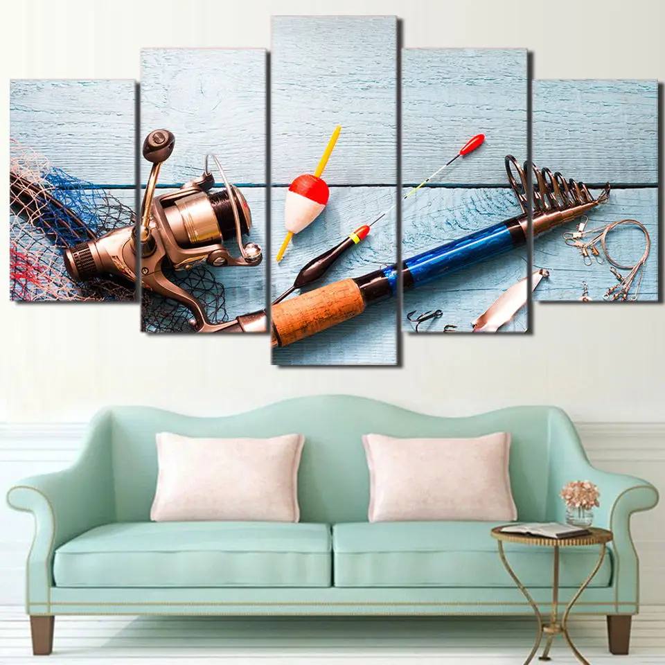 Wall Art Poster Bedroom Home Decor 5 Set View Print Modular Picture Modern Bait Fishing Tool Hot Sale Watercolor Canvas Painting
Wall Art Poster Bedroom Home Decor 5 Set View Print Modular Picture Modern Bait Fishing Tool Hot Sale Watercolor Canvas Painting