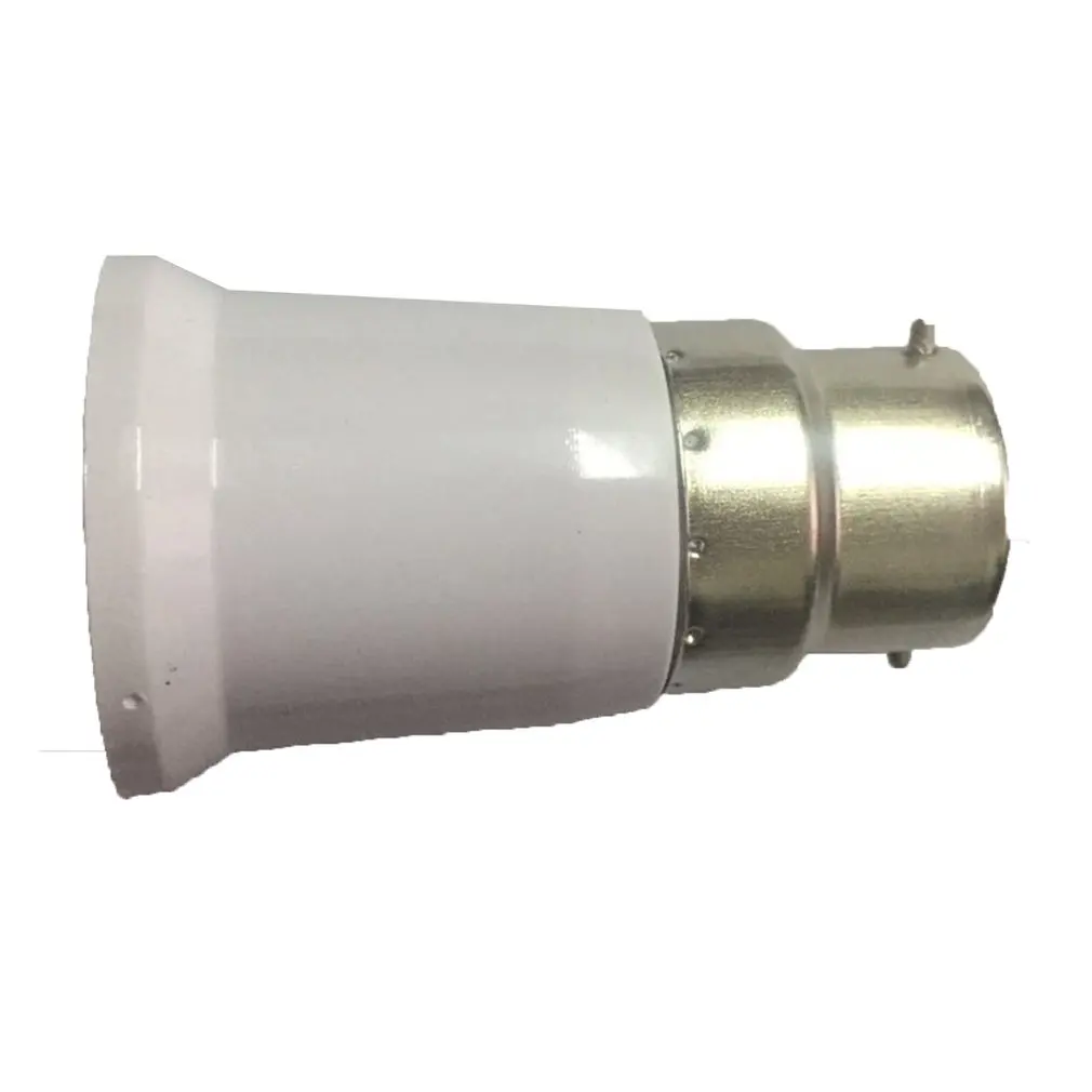 ICOCO White B22 to E27 Socket Light Bulb Lamp Holder Adapter Plug Extender Lampholder Converter Socket Change
ICOCO White B22 to E27 Socket Light Bulb Lamp Holder Adapter Plug Extender Lampholder Converter Socket Change