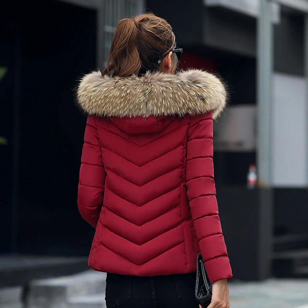 Parkas Women Fashion Casual Solid Casual Thicker Hooded Warm Winter Slim Coat Overcoat Short Ultra Light Parka Outwear #45
Parkas Women Fashion Casual Solid Casual Thicker Hooded Warm Winter Slim Coat Overcoat Short Ultra Light Parka Outwear #45