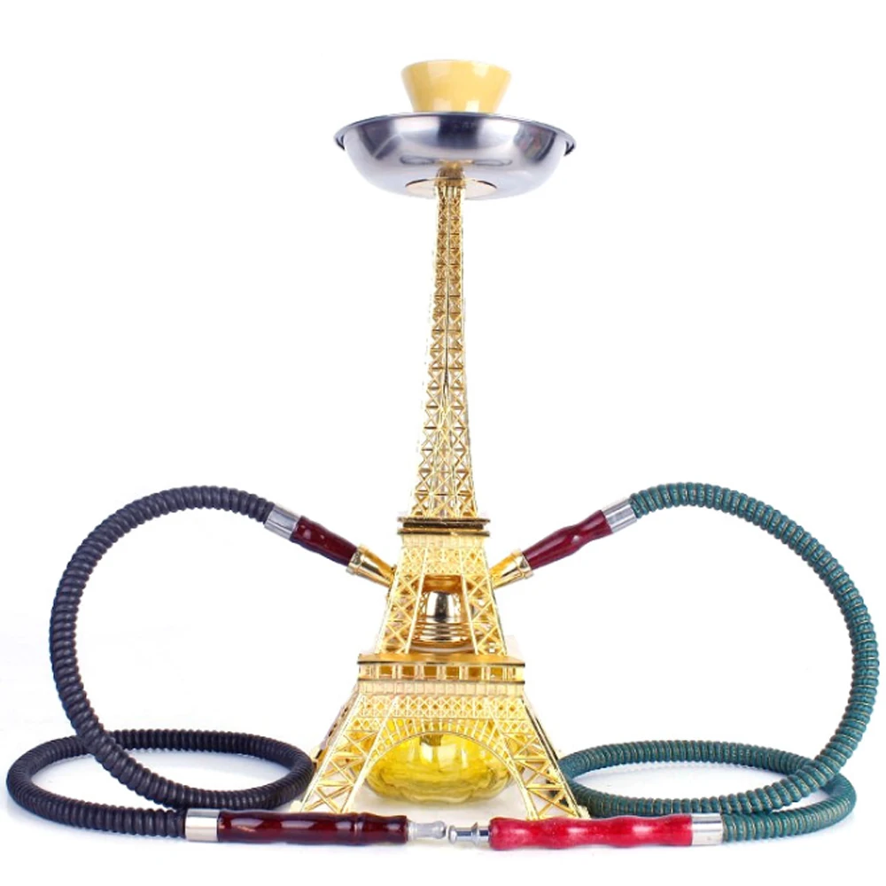 1Pcs Tower Shape Hookah Ceramic Bowl Double Hose Hookah Model Metal Shisha Set Narghile Smoking Accessories For Bars And Clubs
1Pcs Tower Shape Hookah Ceramic Bowl Double Hose Hookah Model Metal Shisha Set Narghile Smoking Accessories For Bars And Clubs