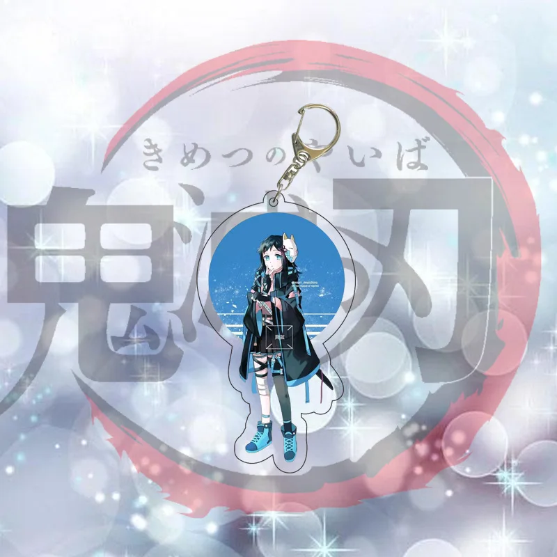 Classic Japanese Anime Ghosts Blade Keychain Acrylic Double Face Backpack Pendant Bag Decoration Car Key Accessorie Keyring Gift
Classic Japanese Anime Ghosts Blade Keychain Acrylic Double Face Backpack Pendant Bag Decoration Car Key Accessorie Keyring Gift