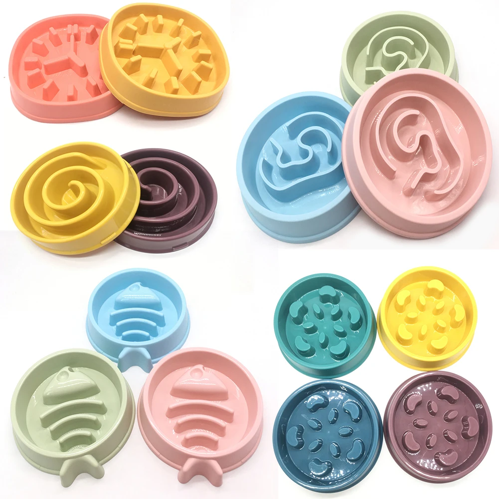 Candy Color Pet Bowl Pet Slow Food Bowl Plastic Bowl Cats and Dogs Choke Prevention Feeder Prevent Obesity Dog Bowl Single Bowl
Candy Color Pet Bowl Pet Slow Food Bowl Plastic Bowl Cats and Dogs Choke Prevention Feeder Prevent Obesity Dog Bowl Single Bowl