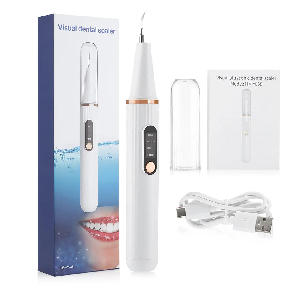 Ultrasonic Dental Scaler Electric Teeth Cleaner Tooth Calculus Removal Teeth Whitening Tartar Plaque Stain Remover 3 Modes
Ultrasonic Dental Scaler Electric Teeth Cleaner Tooth Calculus Removal Teeth Whitening Tartar Plaque Stain Remover 3 Modes