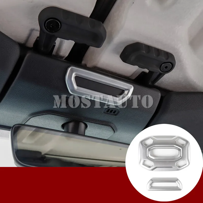 For Jeep Wrangler JL 2-Door Inner Roof Reading Light Cover Trim 2018-2019 2pcs Silver/Black/Red Car Accessories Interior
For Jeep Wrangler JL 2-Door Inner Roof Reading Light Cover Trim 2018-2019 2pcs Silver/Black/Red Car Accessories Interior
